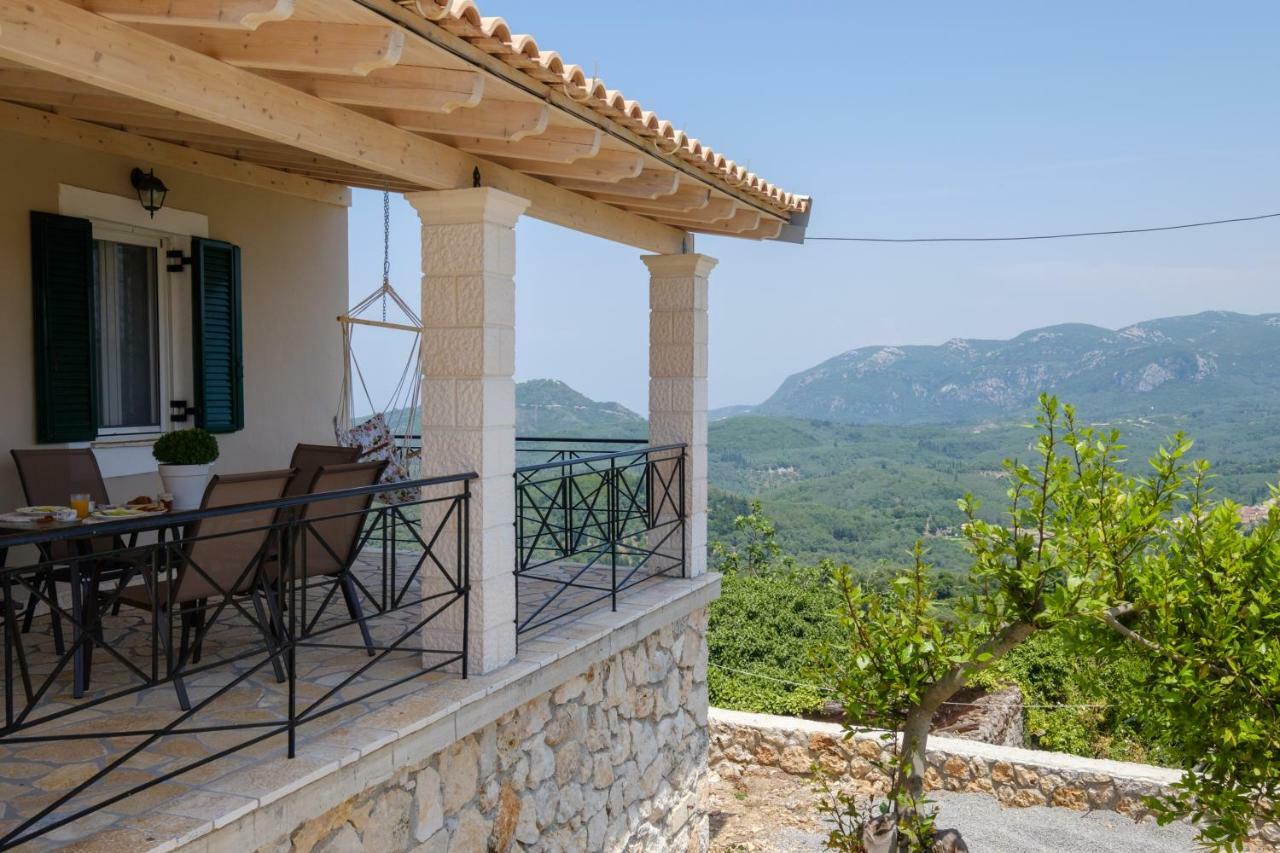 Villa Koukoutsa House With Swimming Pool Corfu Sokraki Sokrákion Exterior foto